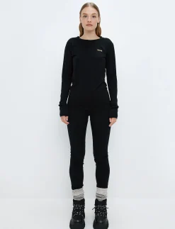 Sami W Wool l/s - Black