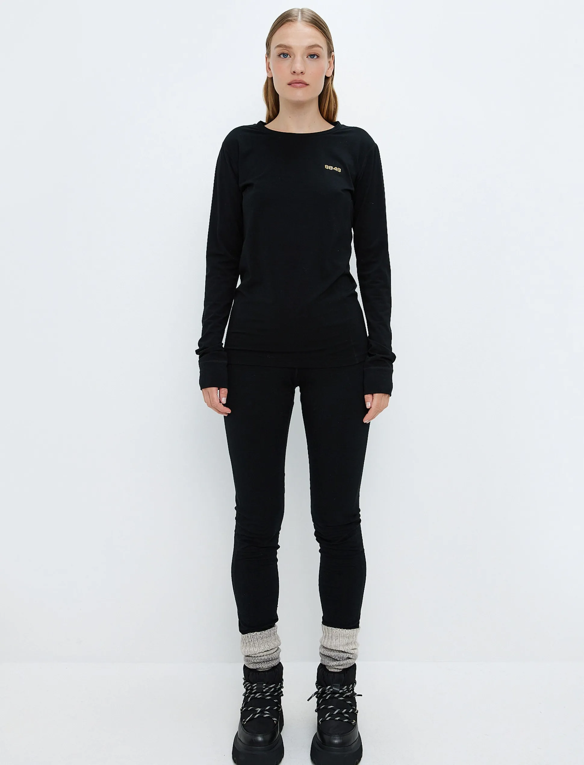 Sami W Wool l/s - Black
