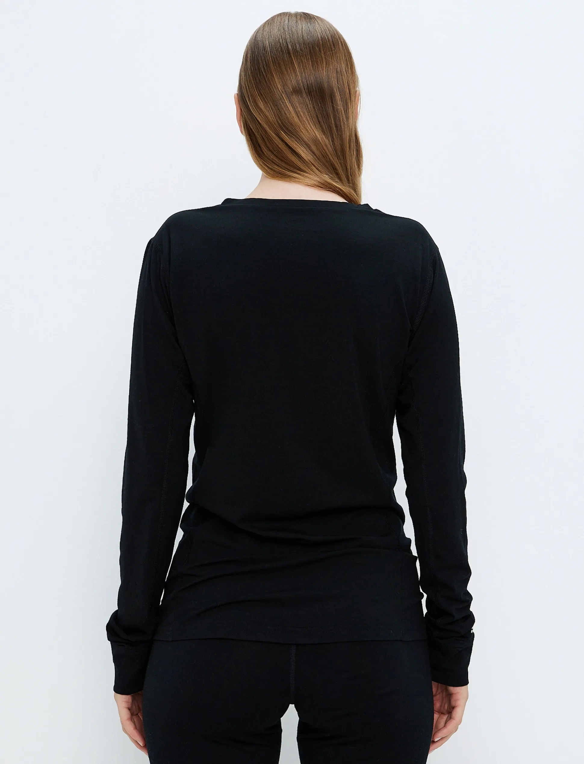 Sami W Wool l/s - Black