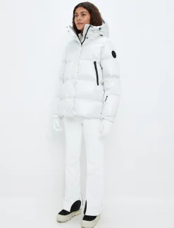 Sarah W Ski Down Jacket - Blanc