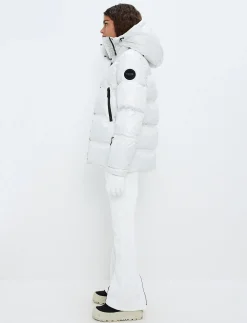 Sarah W Ski Down Jacket - Blanc