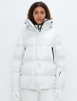Sarah W Ski Down Jacket - Blanc