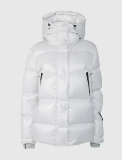 Sarah W Ski Down Jacket - Blanc