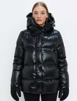 Sarah W Ski Down Jacket - Black