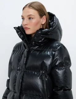 Sarah W Ski Down Jacket - Black