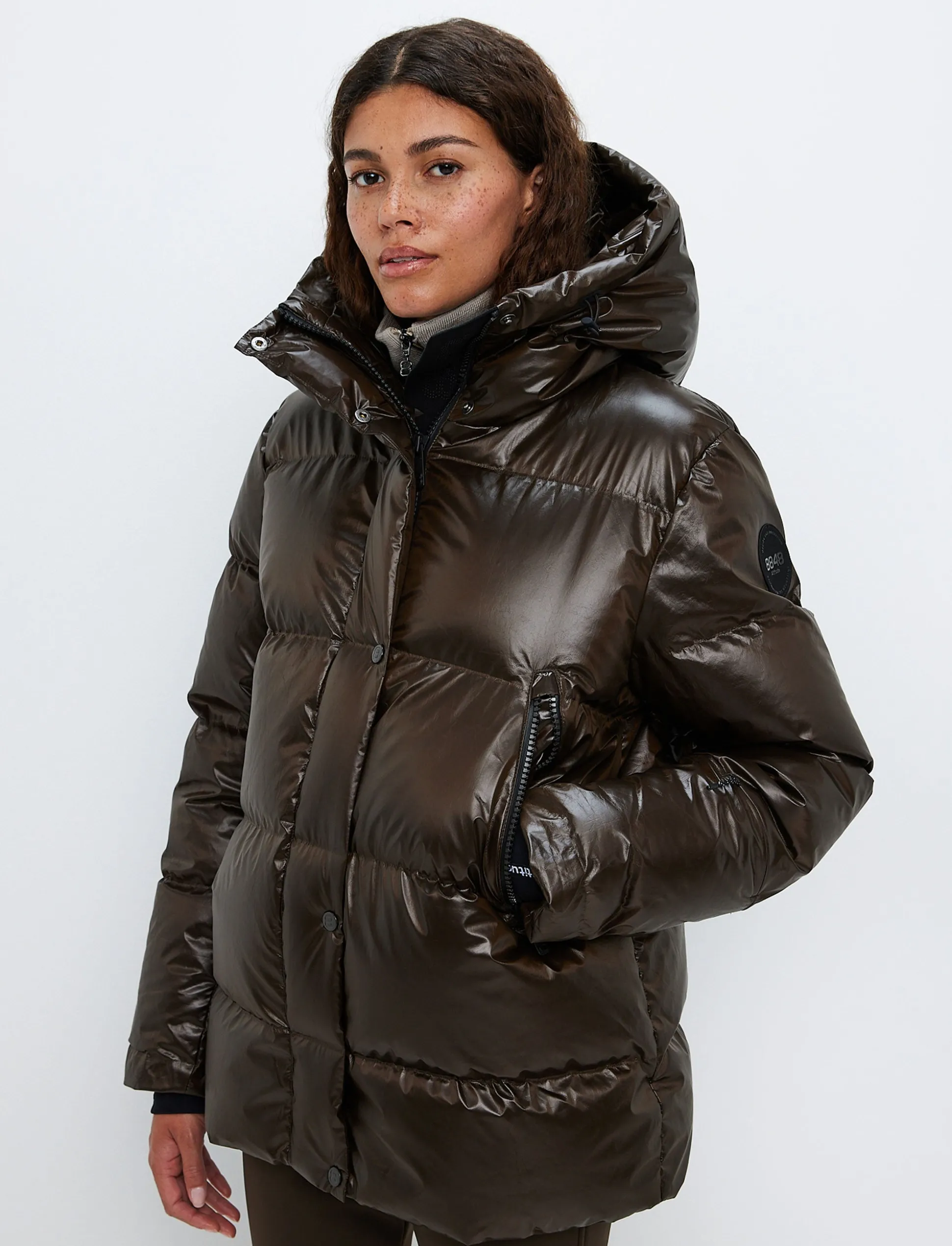 Sarah W Ski Down Jacket - Coffea