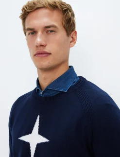 Star Merino Sweat - Navy