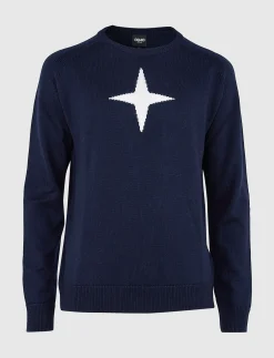 Star Merino Sweat - Navy