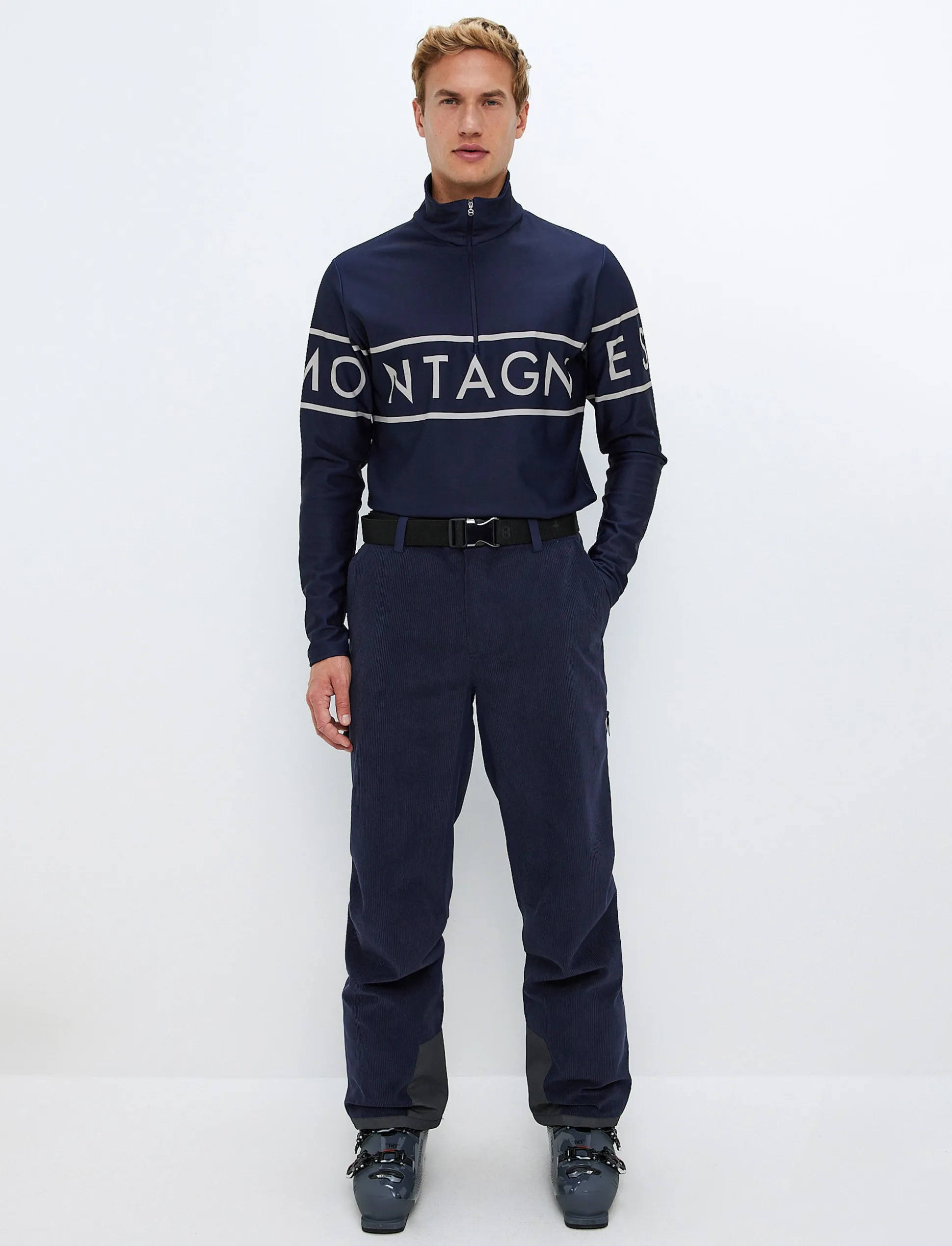 Tim Cord Ski Pant - Navy