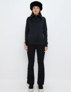 Vanessa W 1/2 Zip Sweat - Black