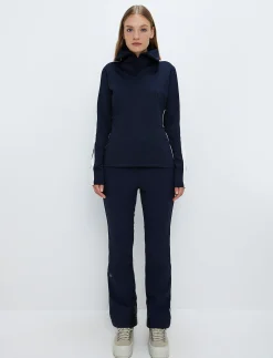 Vanessa W 1/2 Zip Sweat - Navy
